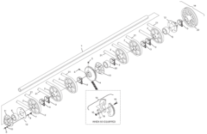 Distributor Rear Shaft