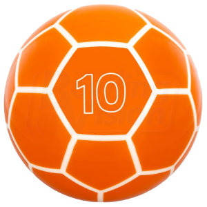 10Lb M/L MultiGrip Football House Ball - Orange