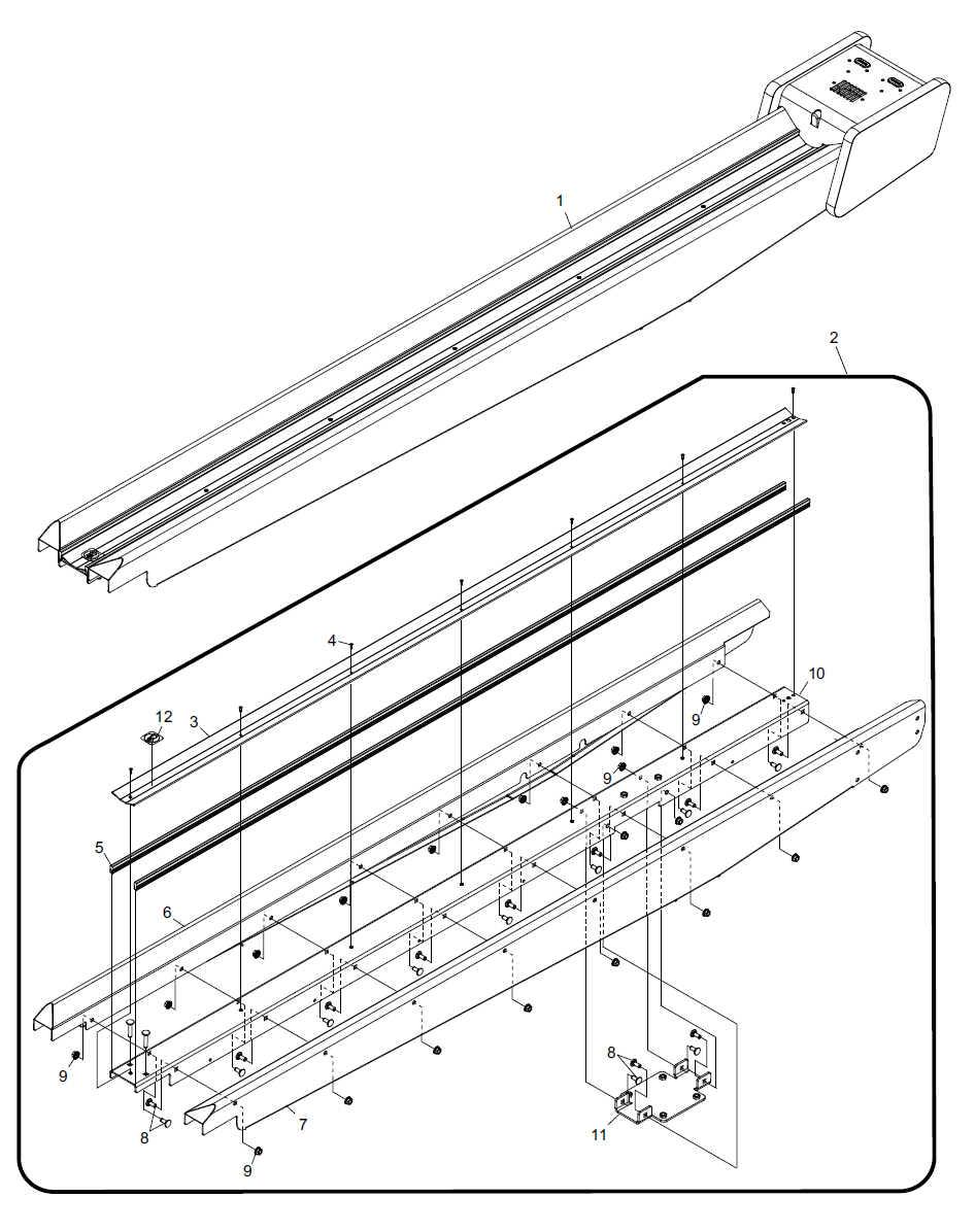 Surface Return - Ball Rack