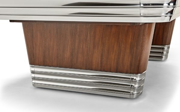 Centennial 9ft Table - Rosewood and Chrome - Gully