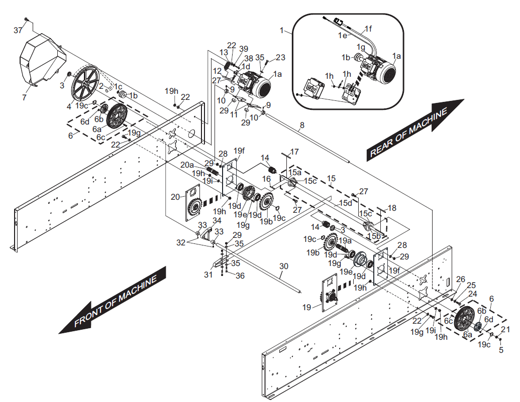 Frame - Drive Assembly