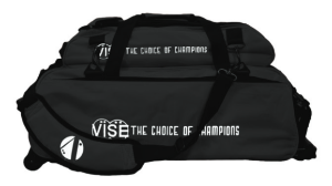 Black Vise Shoe Bag - Slim Triple Attachment 3W