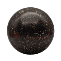 (Pack 6) Brunswick Duckpin Social Balls - Vintage Black