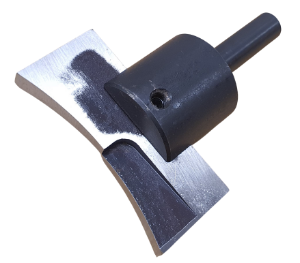 Jayhawk Plug Trimmer - 1/2" Straight Shank - 3" Blade